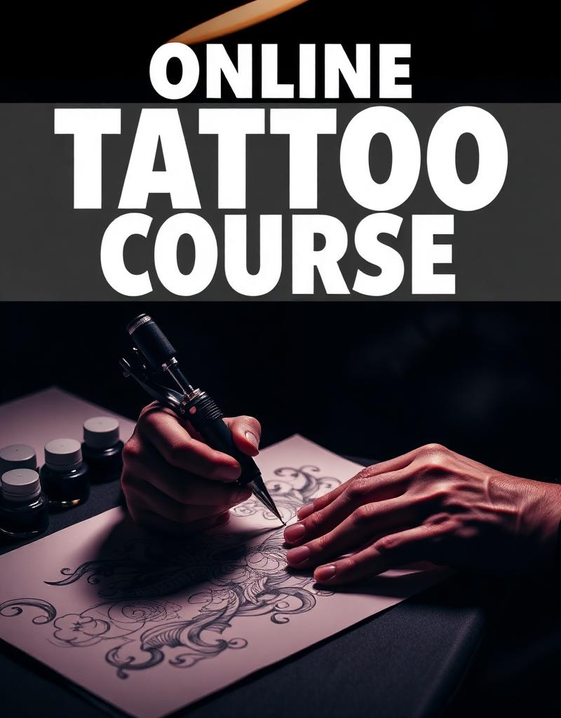 Capa do Curso Aprenda a Tatuar — Curso online