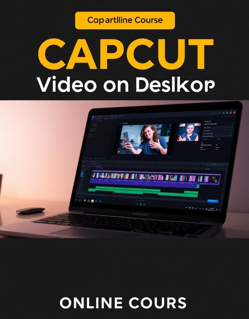 Capa do Capcut Desktop — Curso online