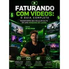 Capa do Curso Faturando com Vídeos — Curso online