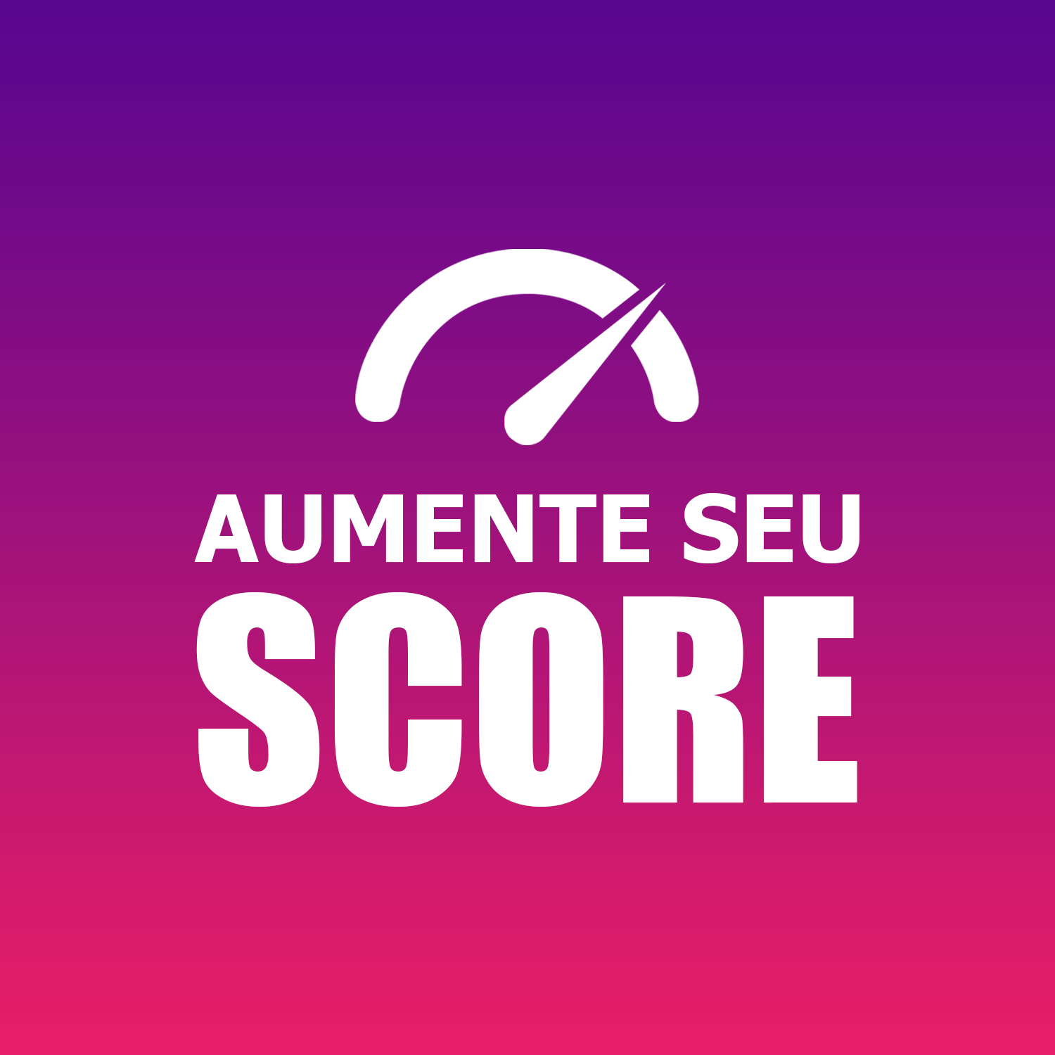 Capa do Curso Score Alto — Aumente Seu Score — Curso online