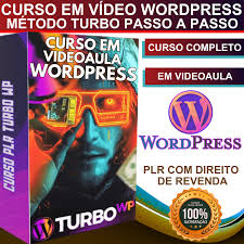Capa do Curso TurboWP — WordPress — Curso online